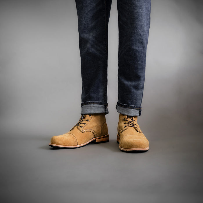 The Perfect Boot! - Bota de cuero Beige para hombre | C&A Boots Ecuador H1248CAR