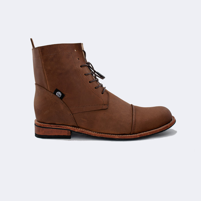The Out Control  Boot Brown - Bota de cuero café para hombre | C&A Boots Ecuador H1211 CRAV