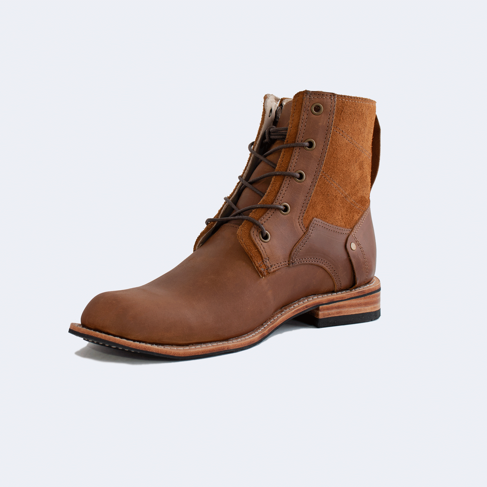 H1233 - Rock Boots! - Brown