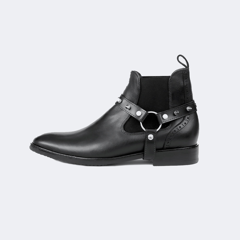 The Chelsee Rock Star H1451 | Botas Chelsee de Cuero – | C&A Boots Ecuador